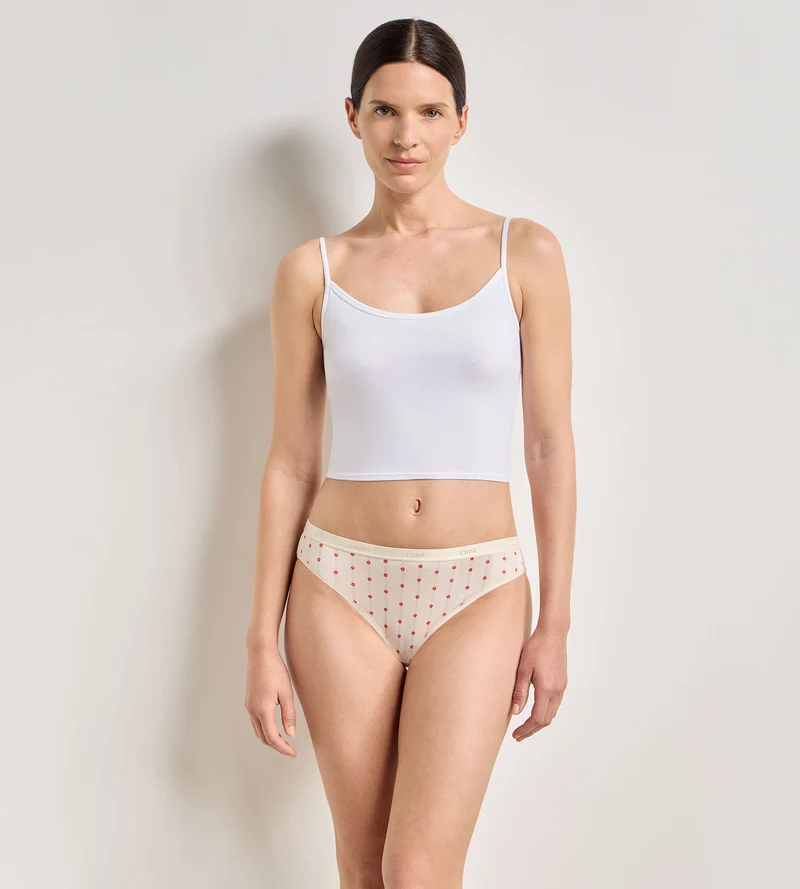 Lot de 3 culottes fleurs douces Les Pockets Coton