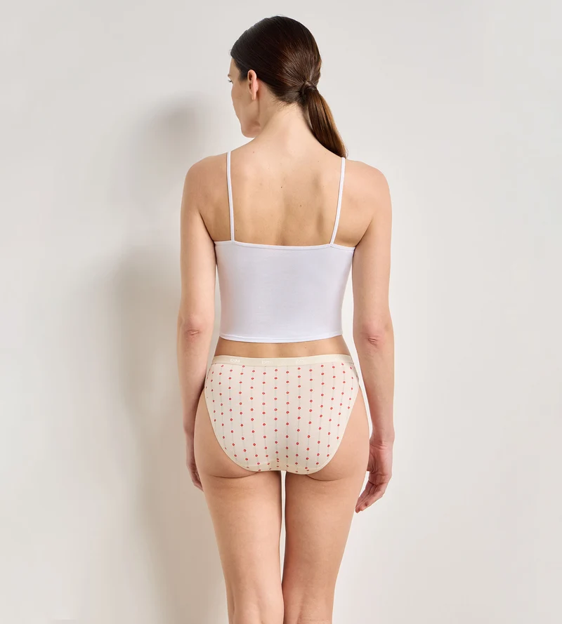 Lot de 3 culottes fleurs douces Les Pockets Coton