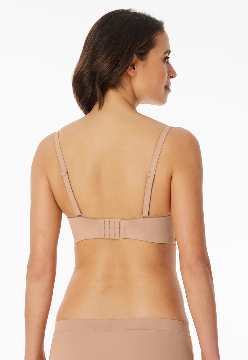 BH mit abnehmbaren Trägern Beige - Unique Micro