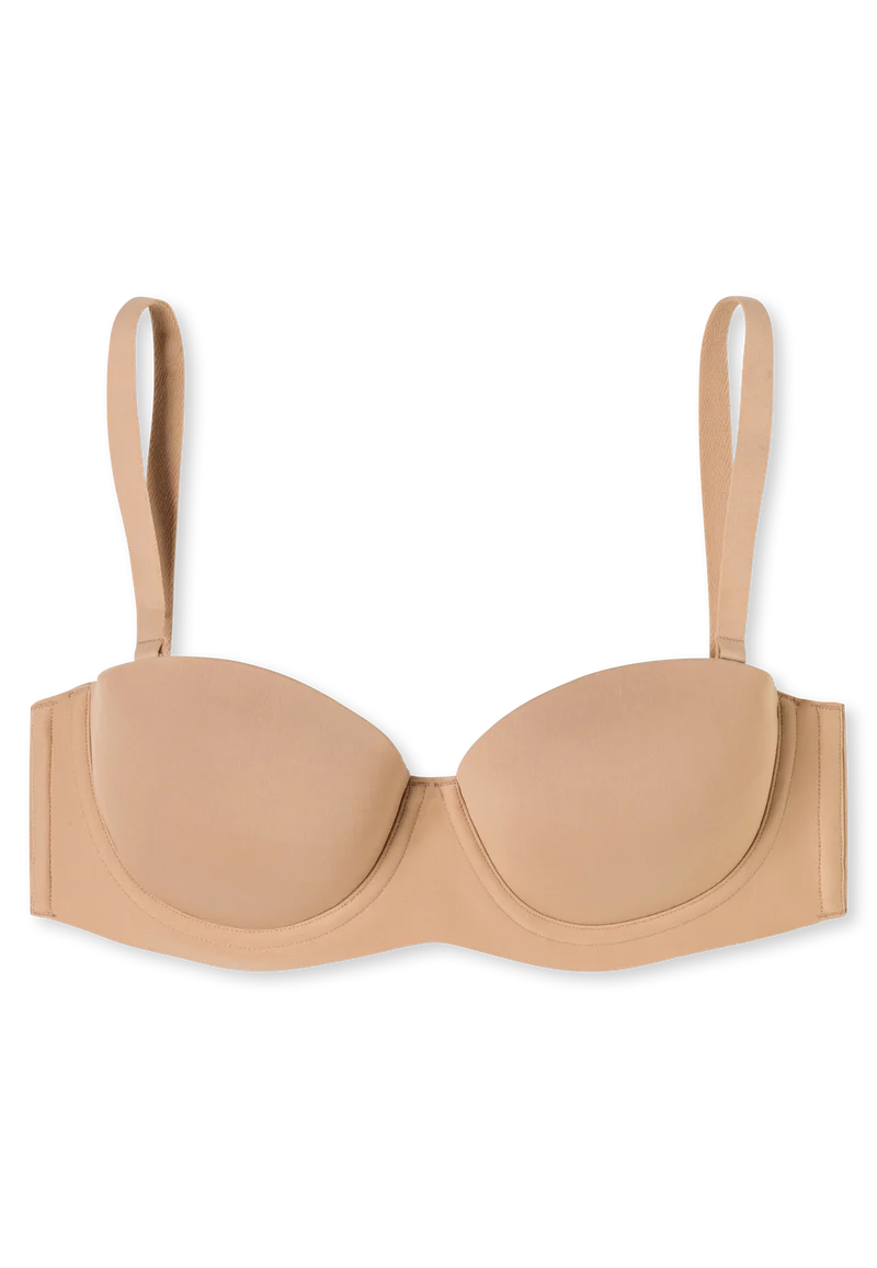 BH mit abnehmbaren Trägern Beige - Unique Micro