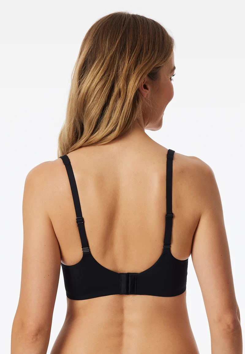 Soft-BH mit Cups Schwarz - Unique Micro