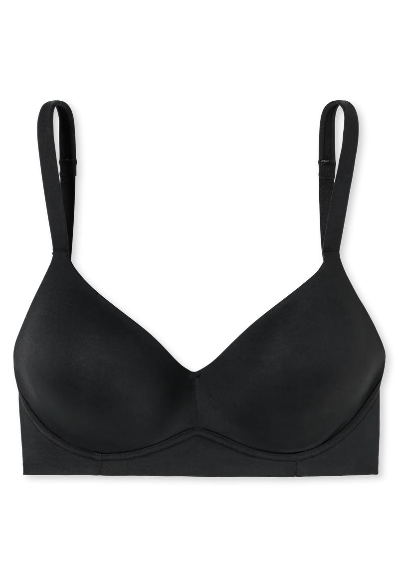 Soft-BH mit Cups Schwarz - Unique Micro