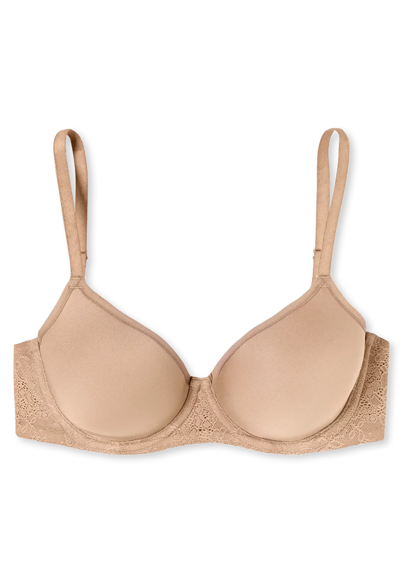 Bügel-BH mit Spitze Beige - Air