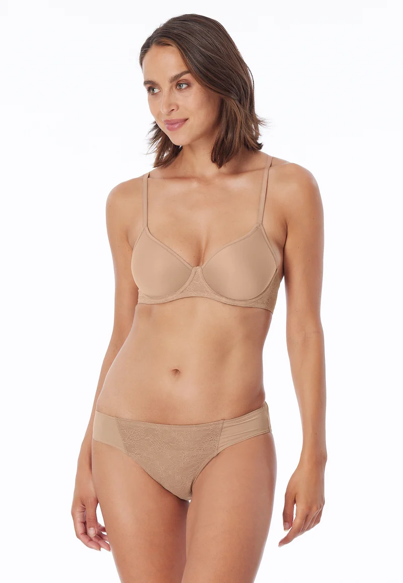 Bügel-BH mit Spitze Beige - Air