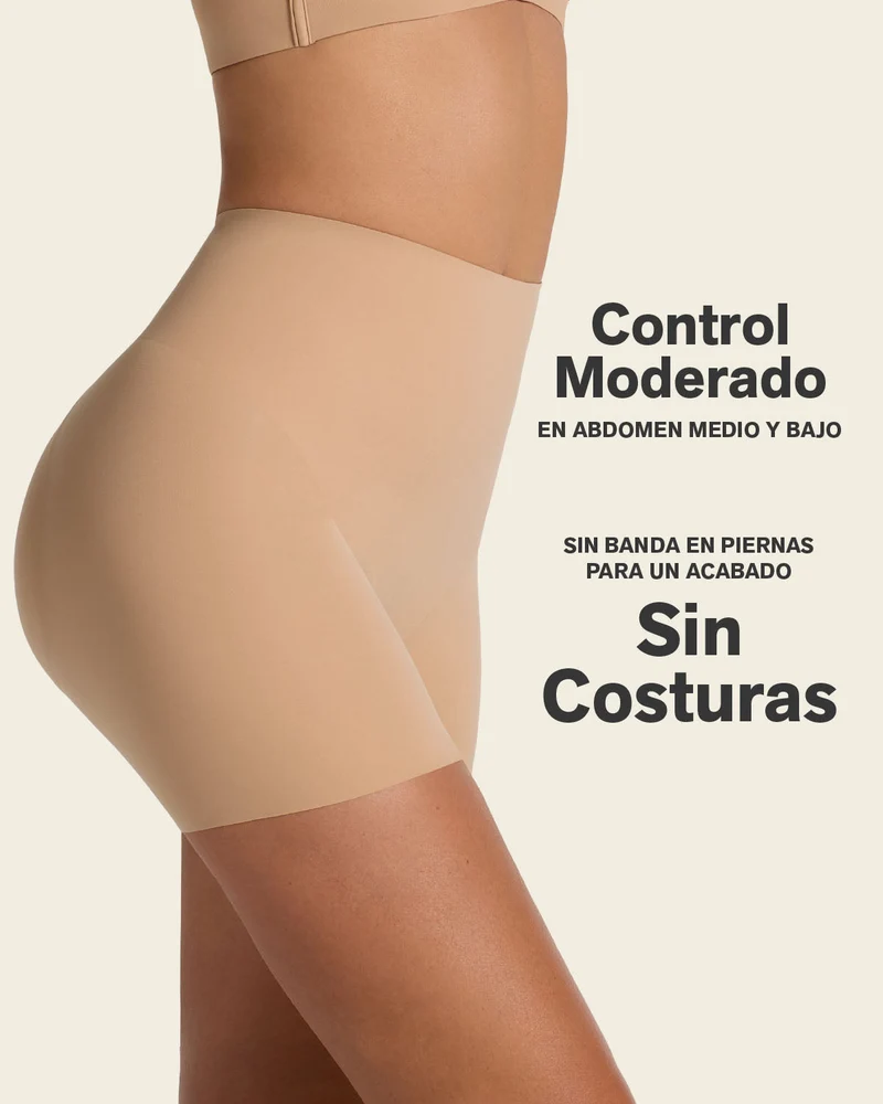 Culotte gainante push up avec coussinets amovibles