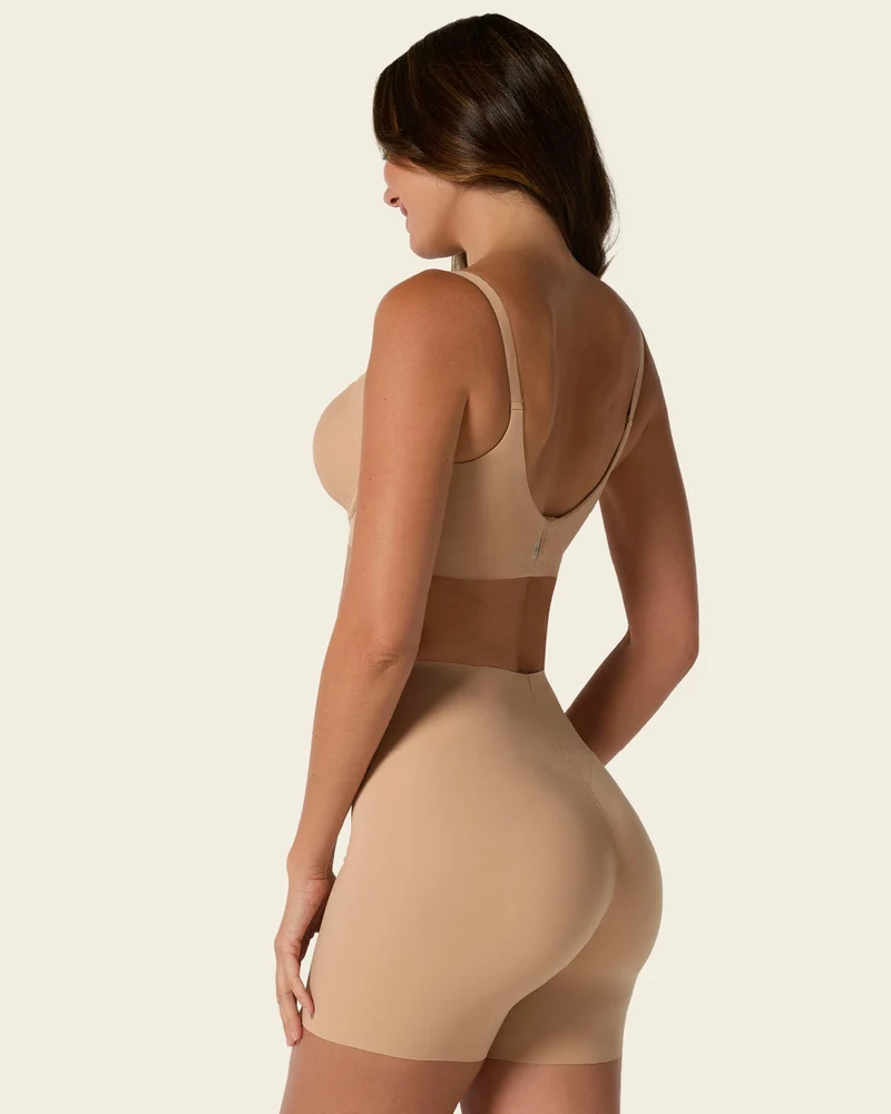 Culotte gainante push up avec coussinets amovibles