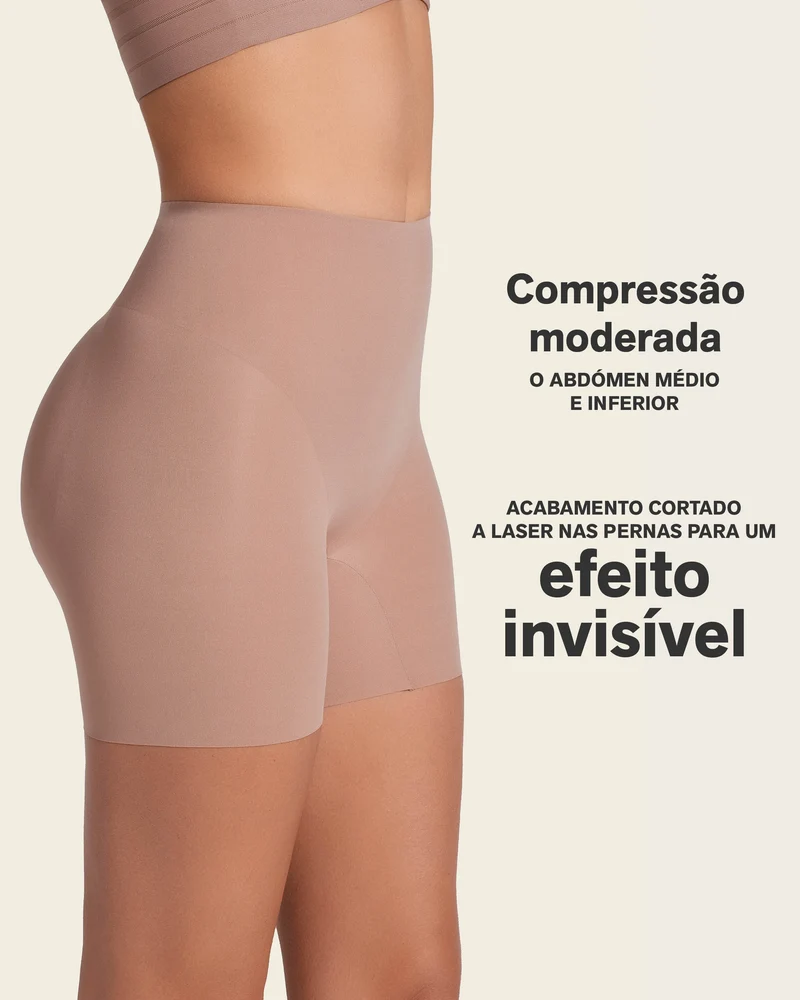 Culotte gainante push up avec coussinets amovibles