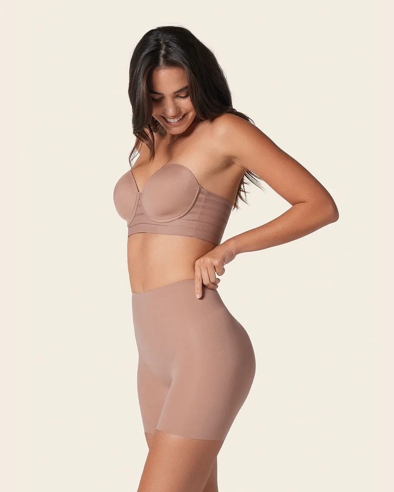Culotte gainante push up avec coussinets amovibles