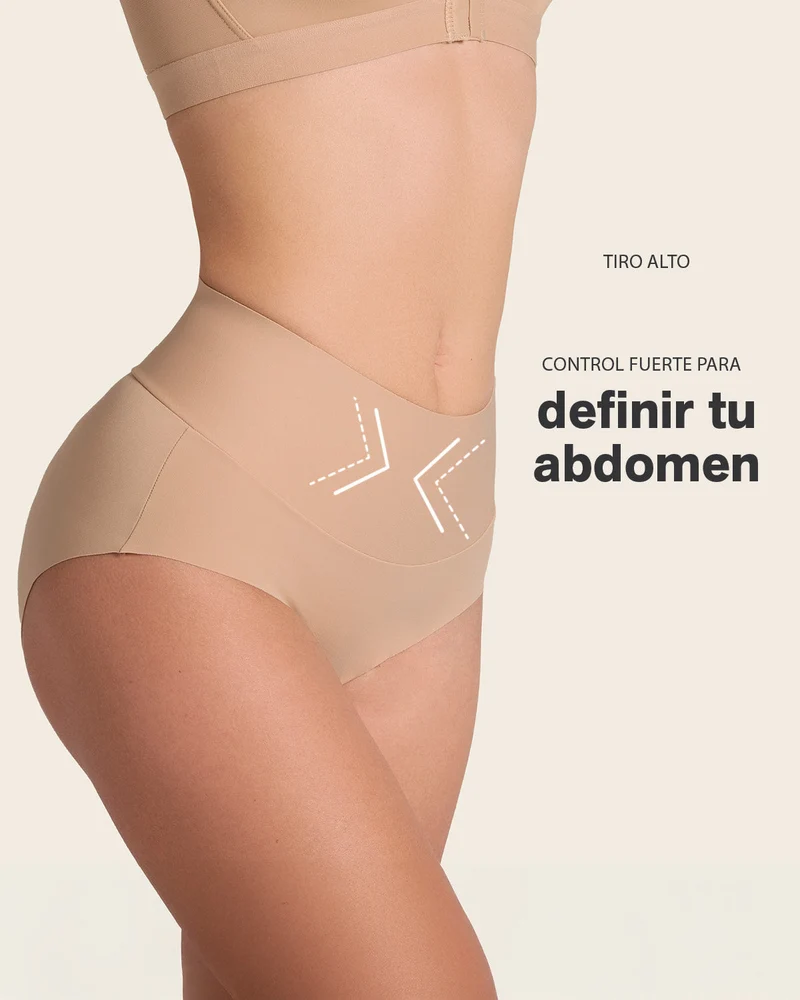 Culotte taille haute classique avec fort contrôle de l'abdomen