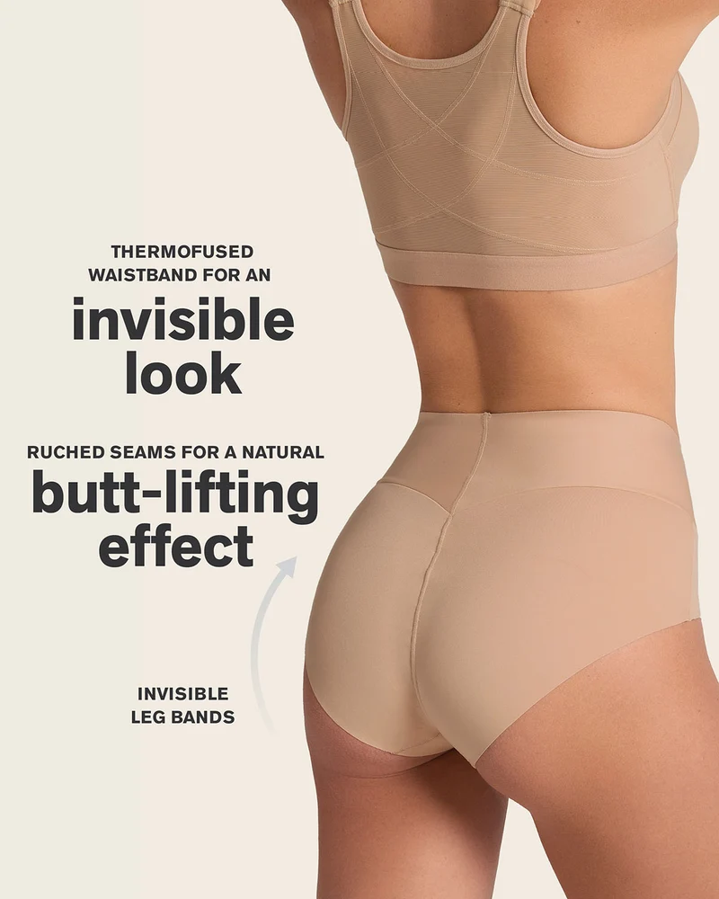 Culotte taille haute classique avec fort contrôle de l'abdomen