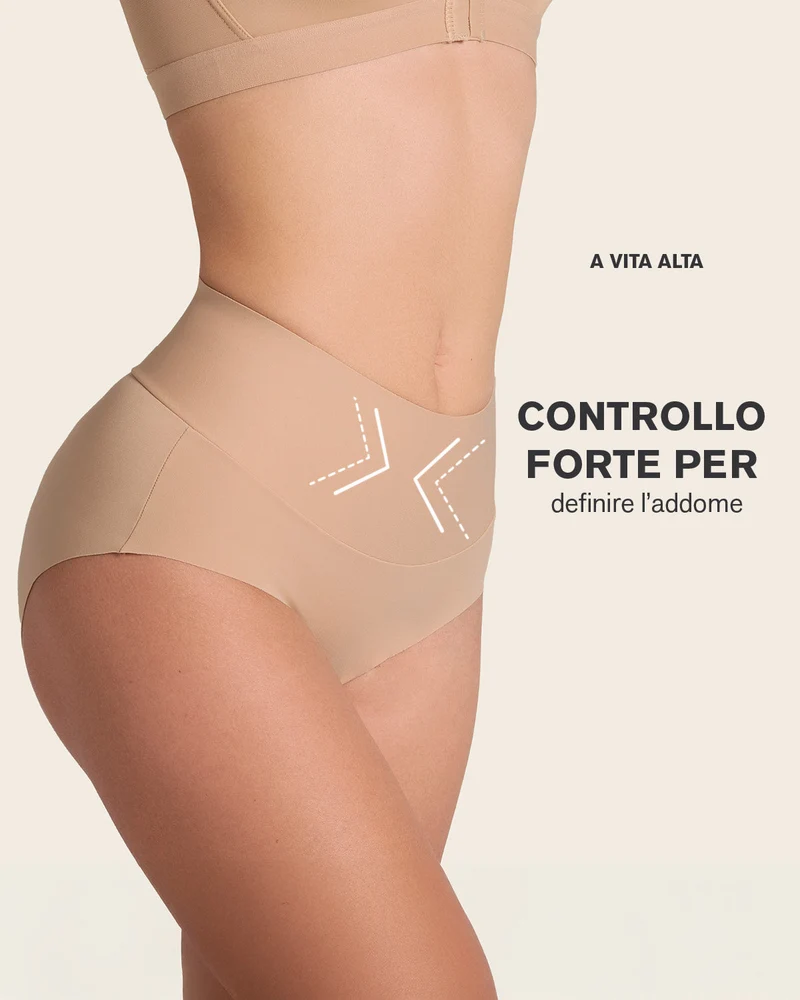 Culotte taille haute classique avec fort contrôle de l'abdomen