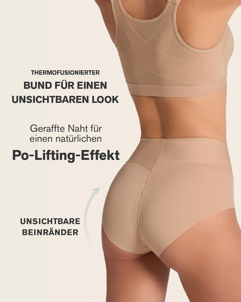 Culotte taille haute classique avec fort contrôle de l'abdomen
