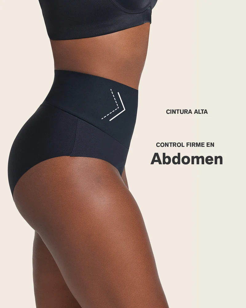 Culotte taille haute classique avec fort contrôle de l'abdomen