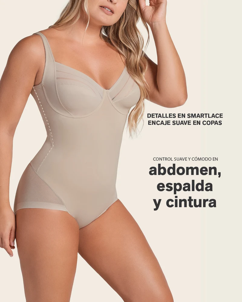 Body à contrôle fort avec bonnets arqués