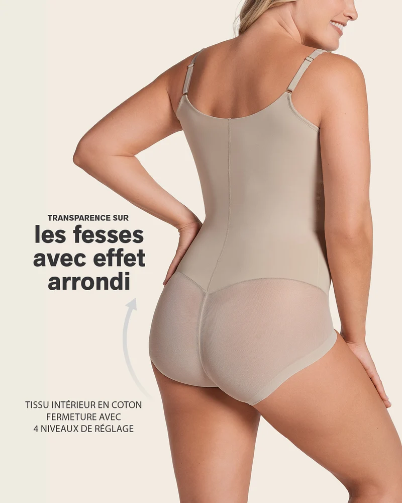 Body à contrôle fort avec bonnets arqués