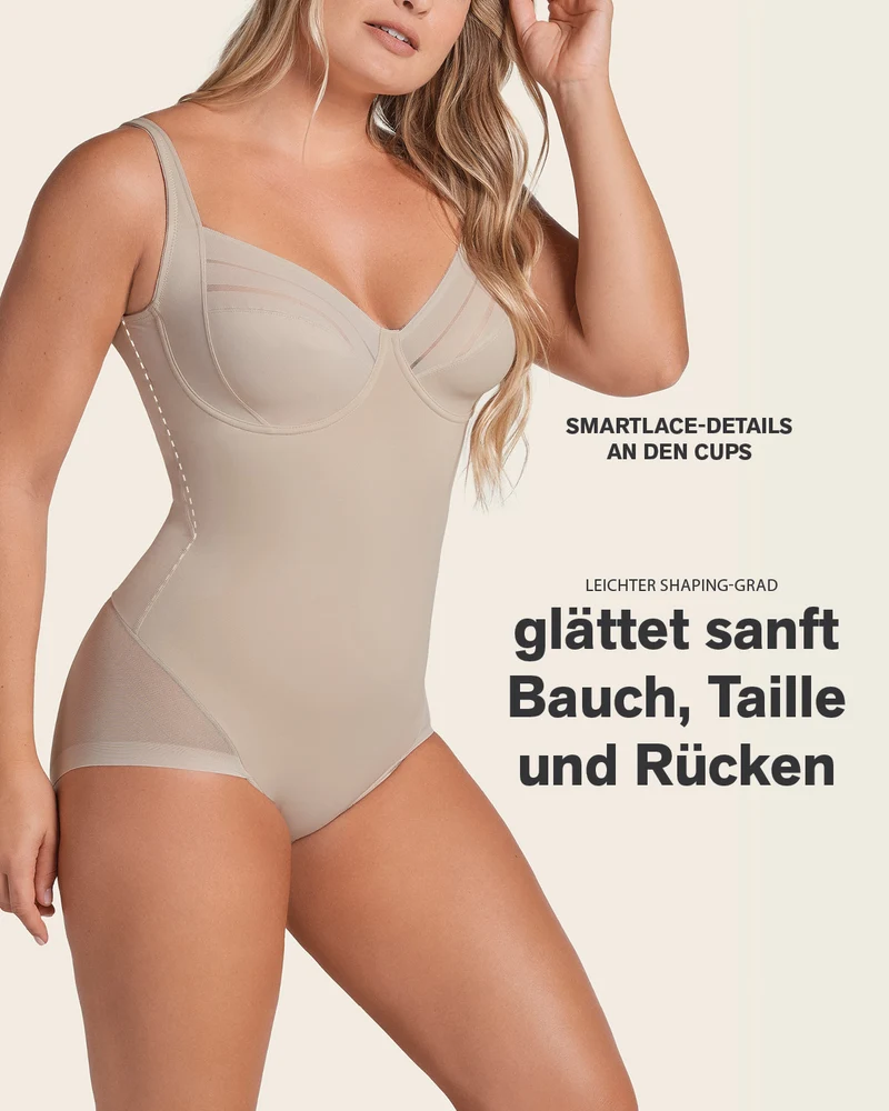 Body à contrôle fort avec bonnets arqués
