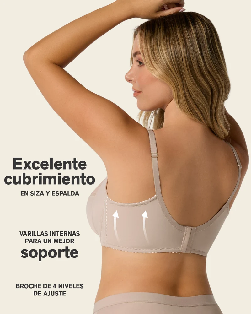 Soutien-gorge basique avec maintien naturel