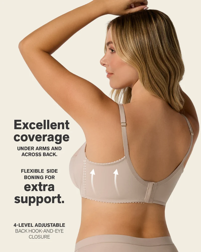 Soutien-gorge basique avec maintien naturel