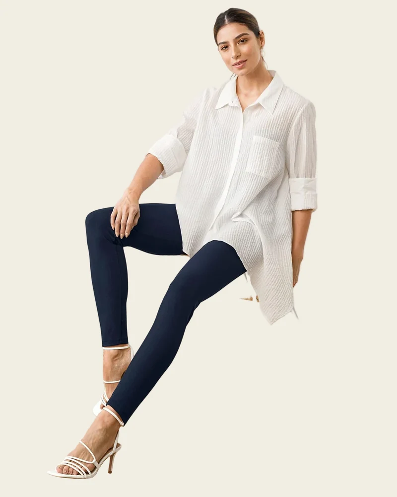 Legging avec contrôle de la taille et du ventre