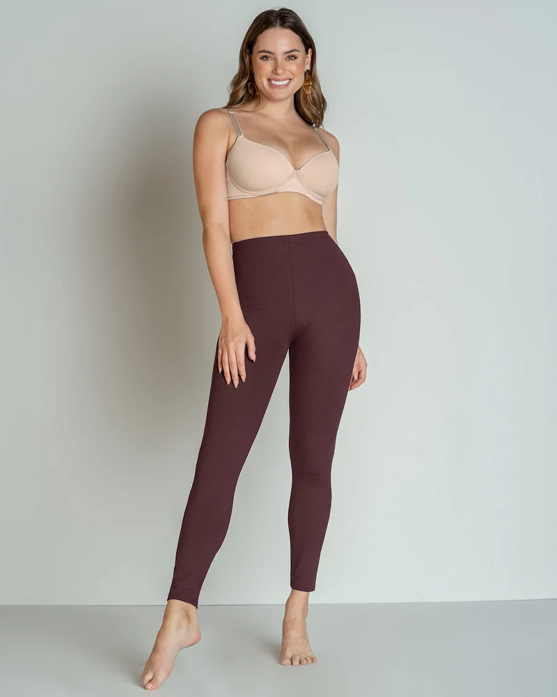Legging avec contrôle de la taille et du ventre