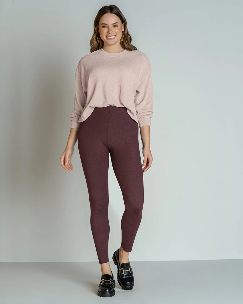 Legging avec contrôle de la taille et du ventre