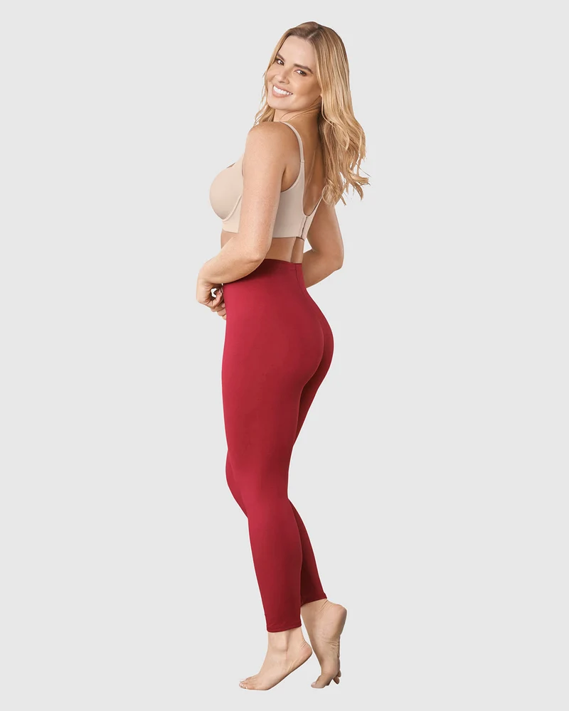 Legging avec contrôle de la taille et du ventre