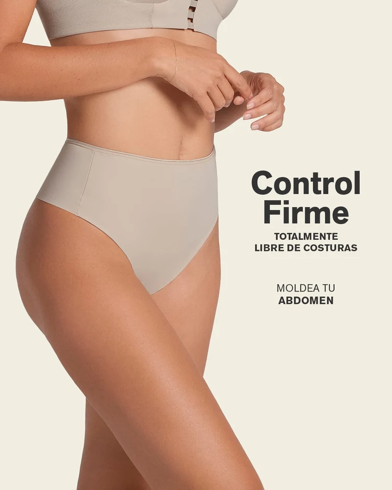 Culotte gainante coupe brésilienne avec maintien modéré