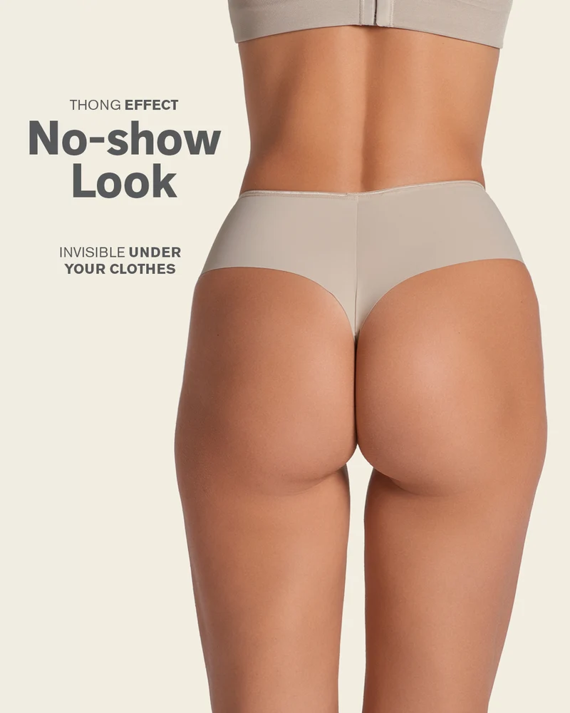 Culotte gainante coupe brésilienne avec maintien modéré