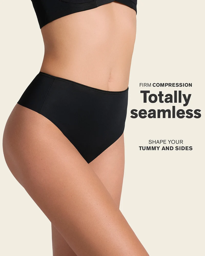 Culotte gainante coupe brésilienne avec maintien modéré