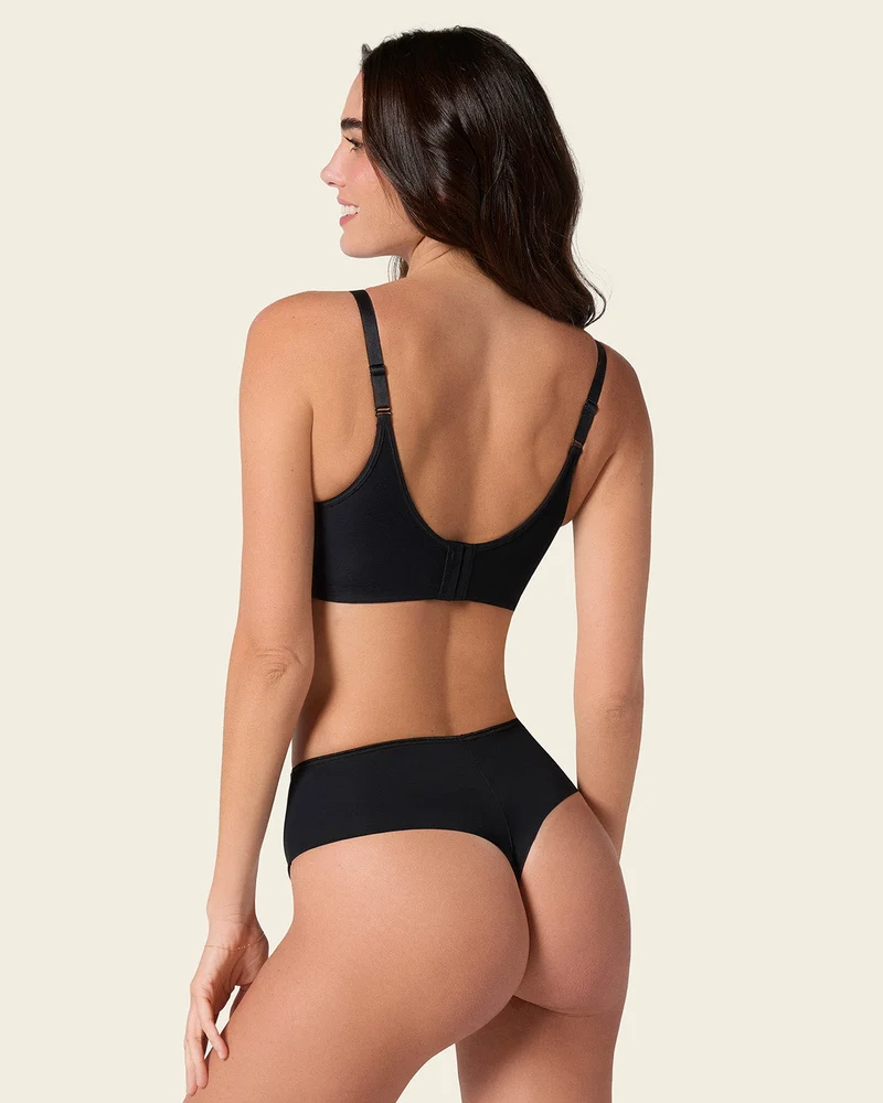 Culotte gainante coupe brésilienne avec maintien modéré