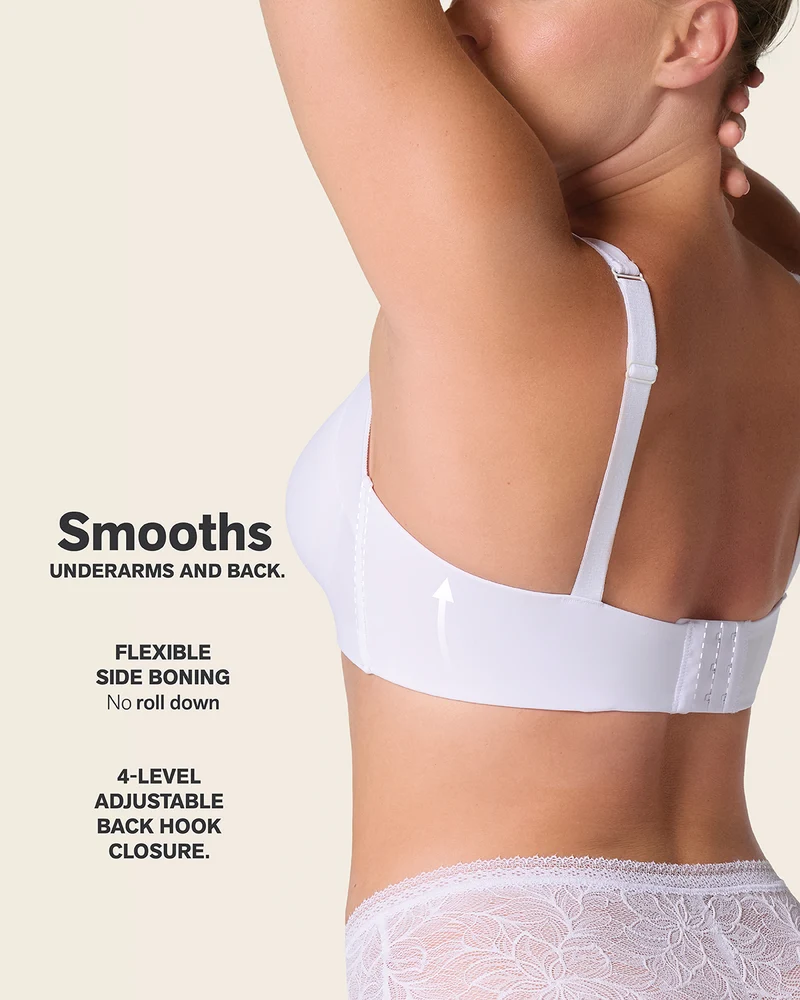 Soutien-gorge avec une bonne couvrance des emmanchures et du dos