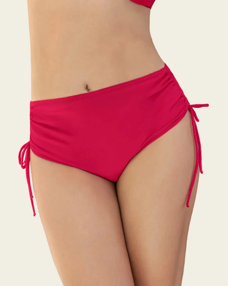 Bas écologique taille haute avec contrôle du ventre