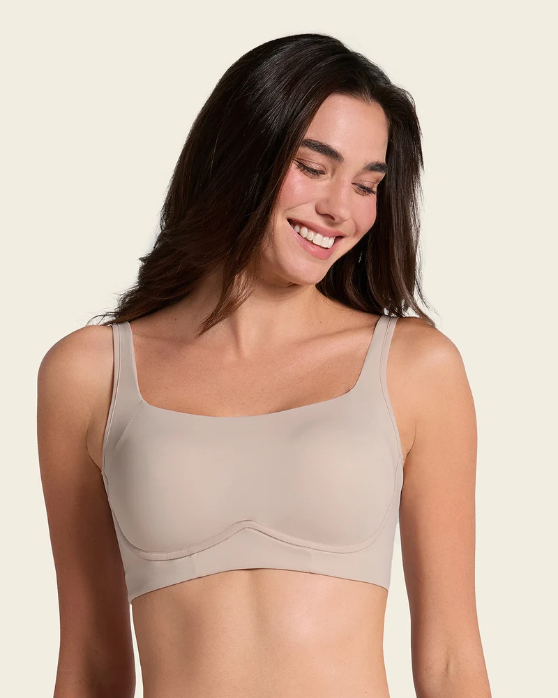 Soutien-gorge sans armature ultra-confortable, à maintien élevé et couvrance