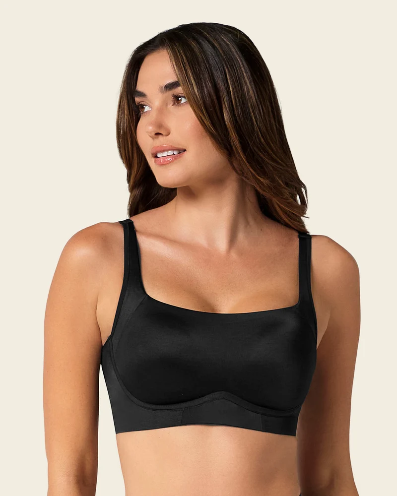 Soutien-gorge sans armature ultra-confortable, à maintien élevé et couvrance