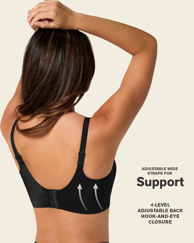 Soutien-gorge sans armature ultra-confortable, à maintien élevé et couvrance