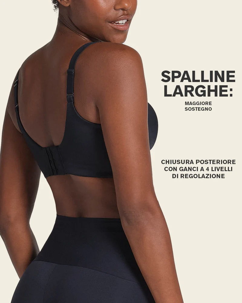 Soutien-gorge sans armature ultra-confortable, à maintien élevé et couvrance