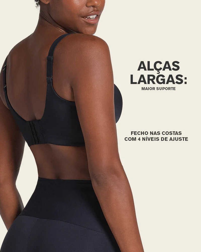 Soutien-gorge sans armature ultra-confortable, à maintien élevé et couvrance