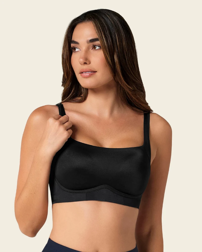 Soutien-gorge sans armature ultra-confortable, à maintien élevé et couvrance