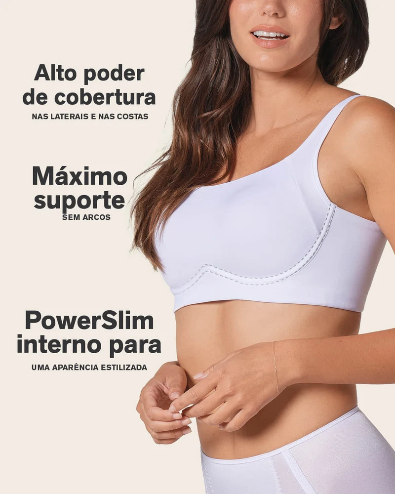 Soutien-gorge sans armature ultra-confortable, à maintien élevé et couvrance