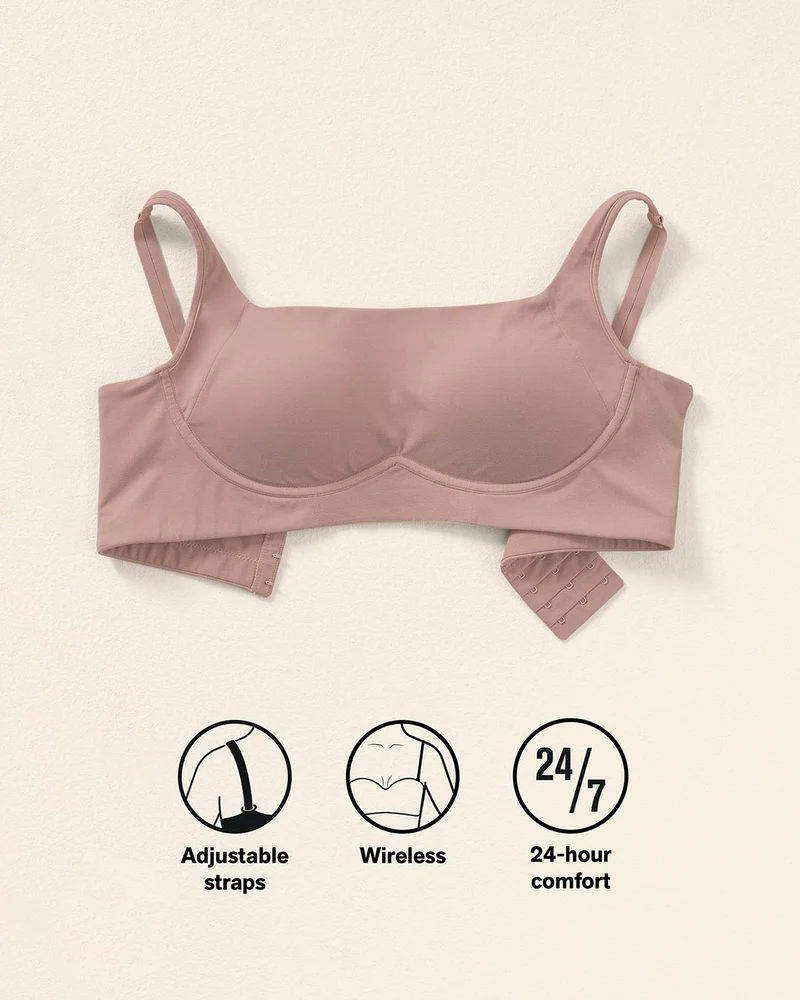Soutien-gorge sans armature ultra-confortable, à maintien élevé et couvrance