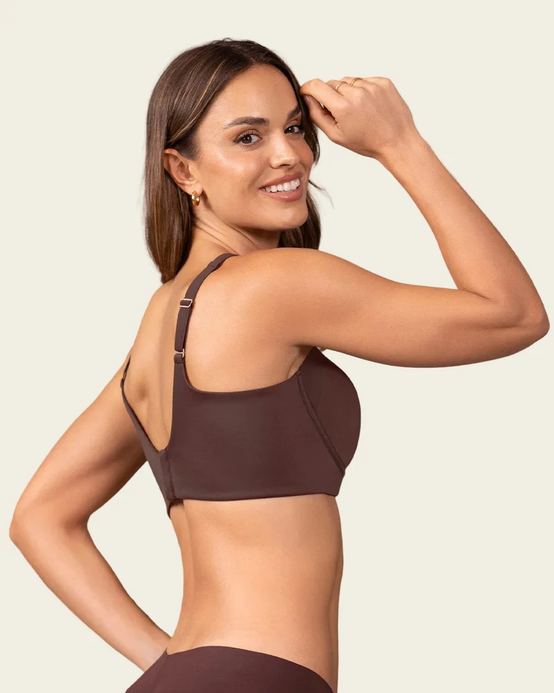 Soutien-gorge sans armature ultra-confortable, à maintien élevé et couvrance