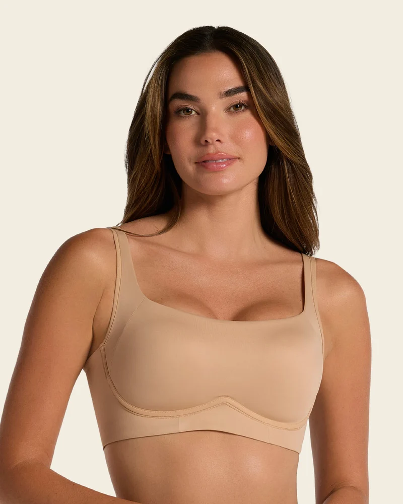 Soutien-gorge sans armature ultra-confortable, à maintien élevé et couvrance