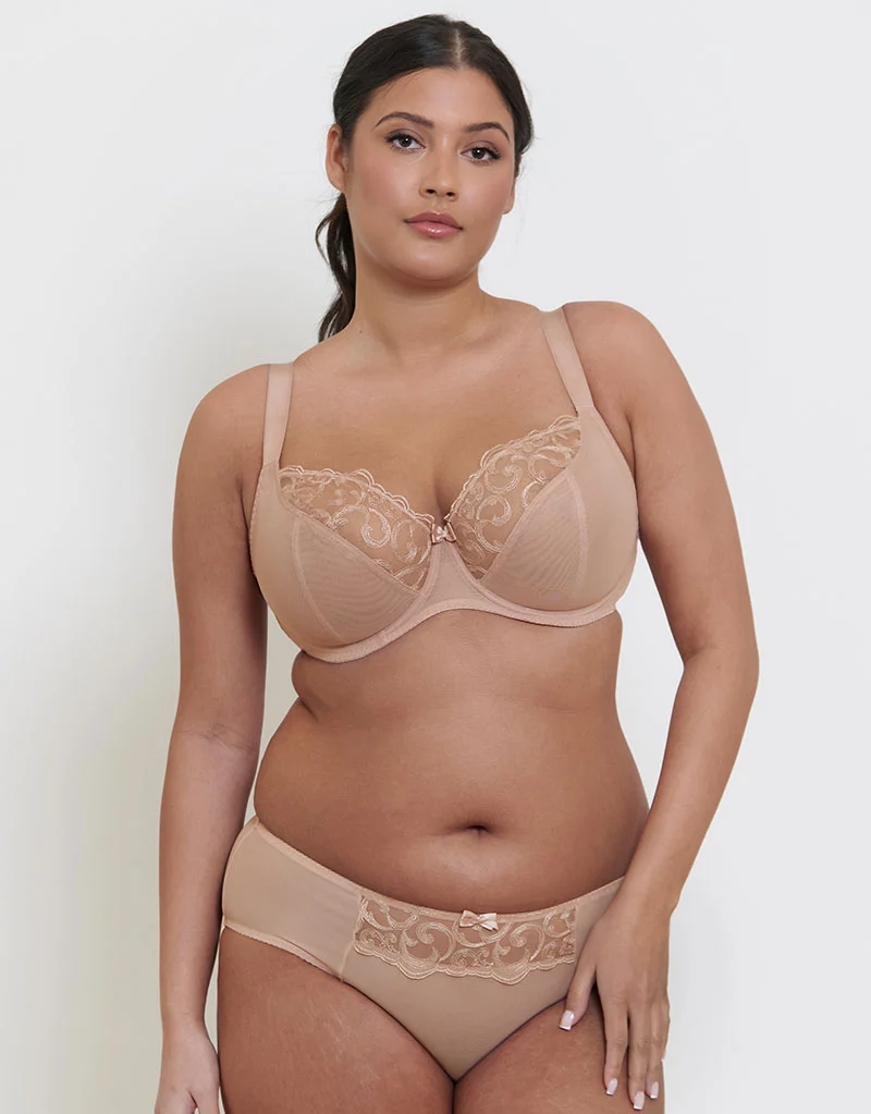 Flirtelle Alice Balcony Bra Light Fawn