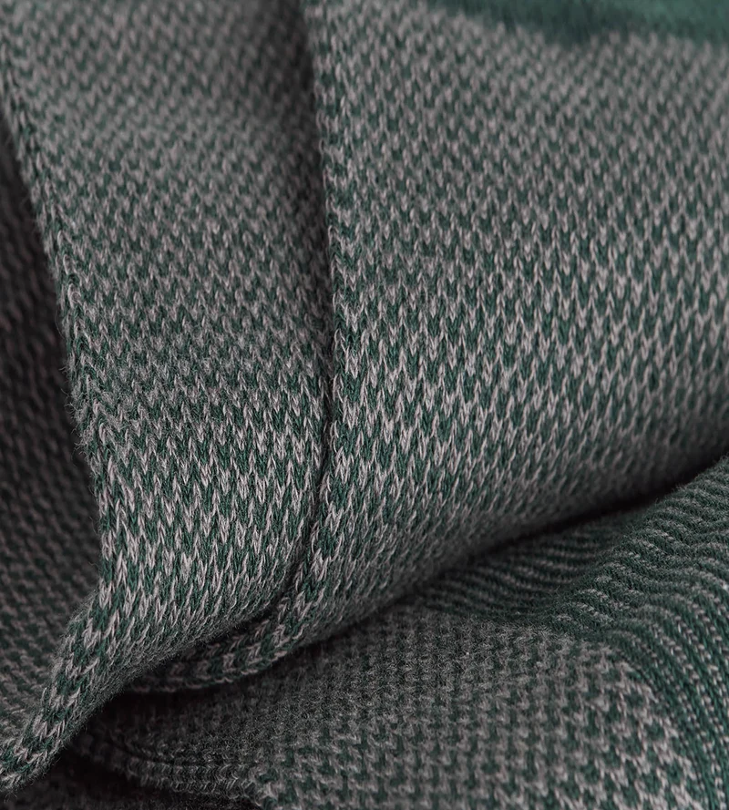 Chaussettes homme coton vert écossais La Mode