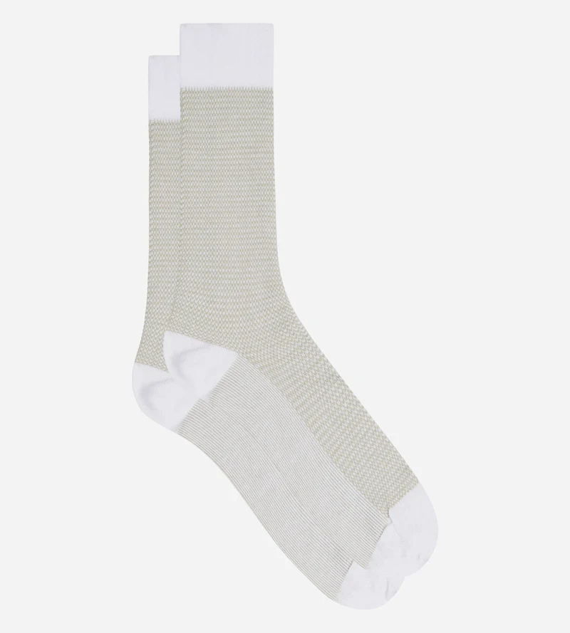 Chaussettes homme coton gris souris La Mode