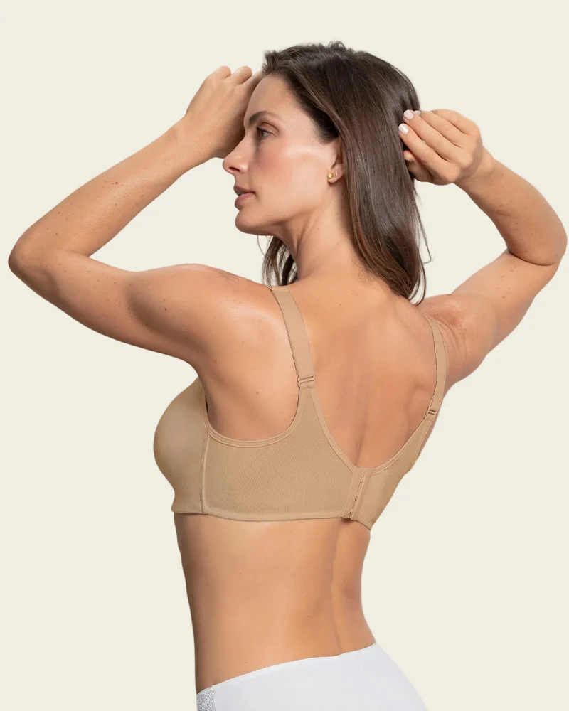 Soutien-gorge haute couvrance en coton