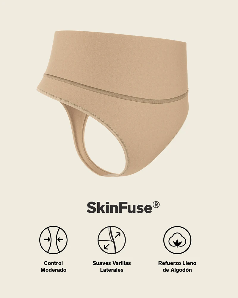 String amincissant taille haute à contrôle modéré sans coutures