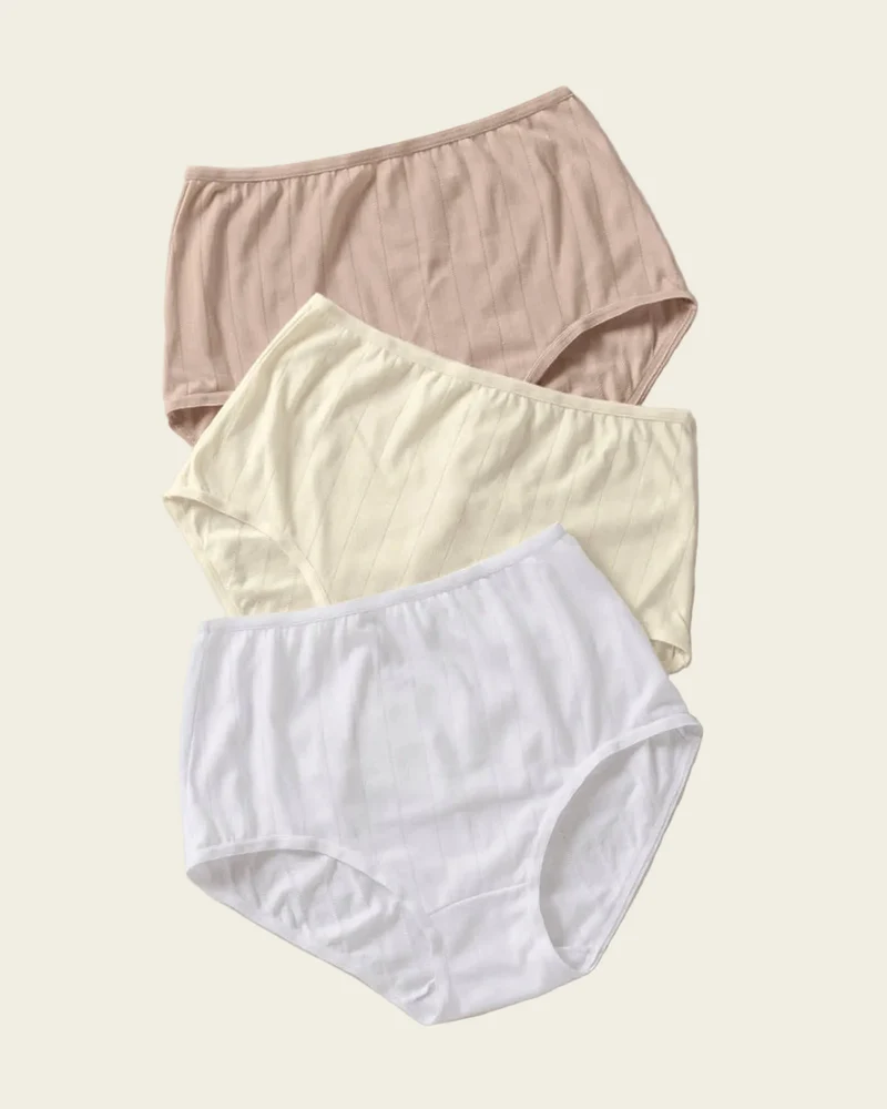 Pack de 3 culottes classiques avec une excellente couvrance