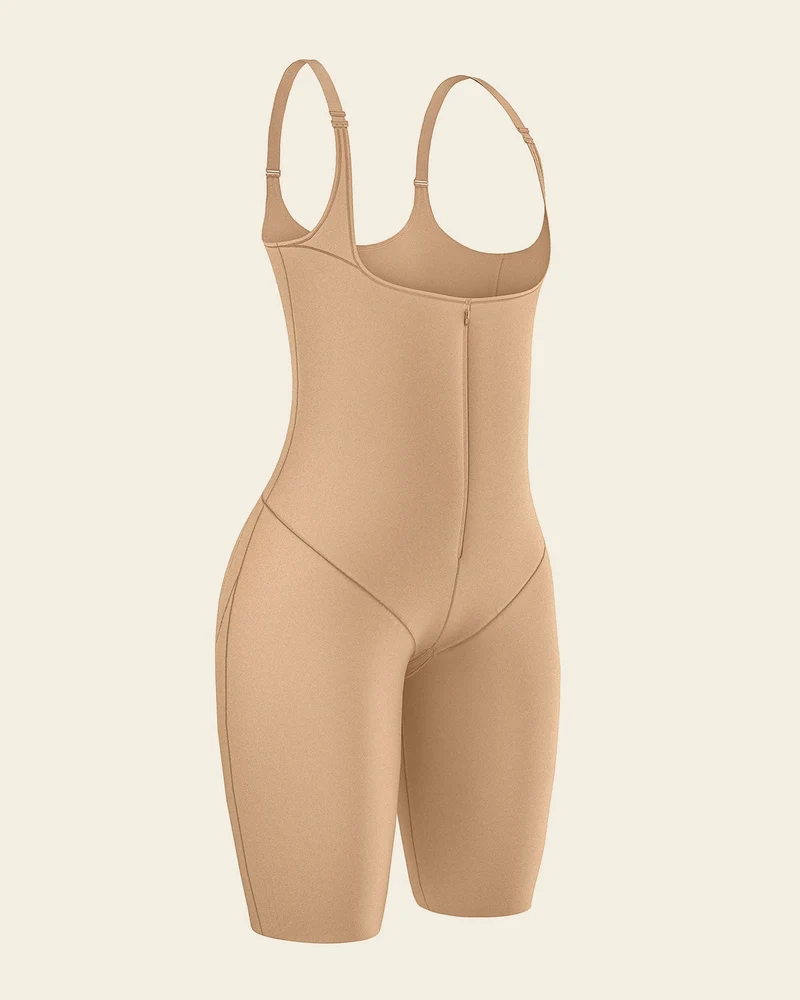 Body à fort contrôle abdominal avec effet fesses liftées
