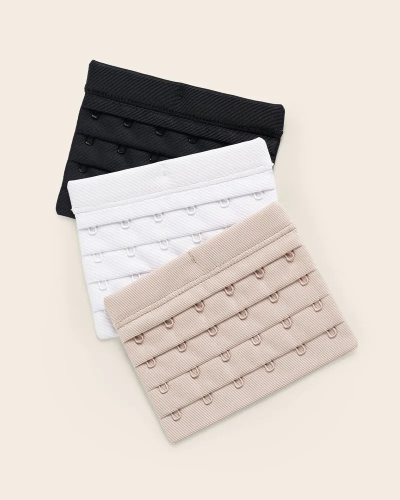 Lot de 3 extensions de soutien-gorge